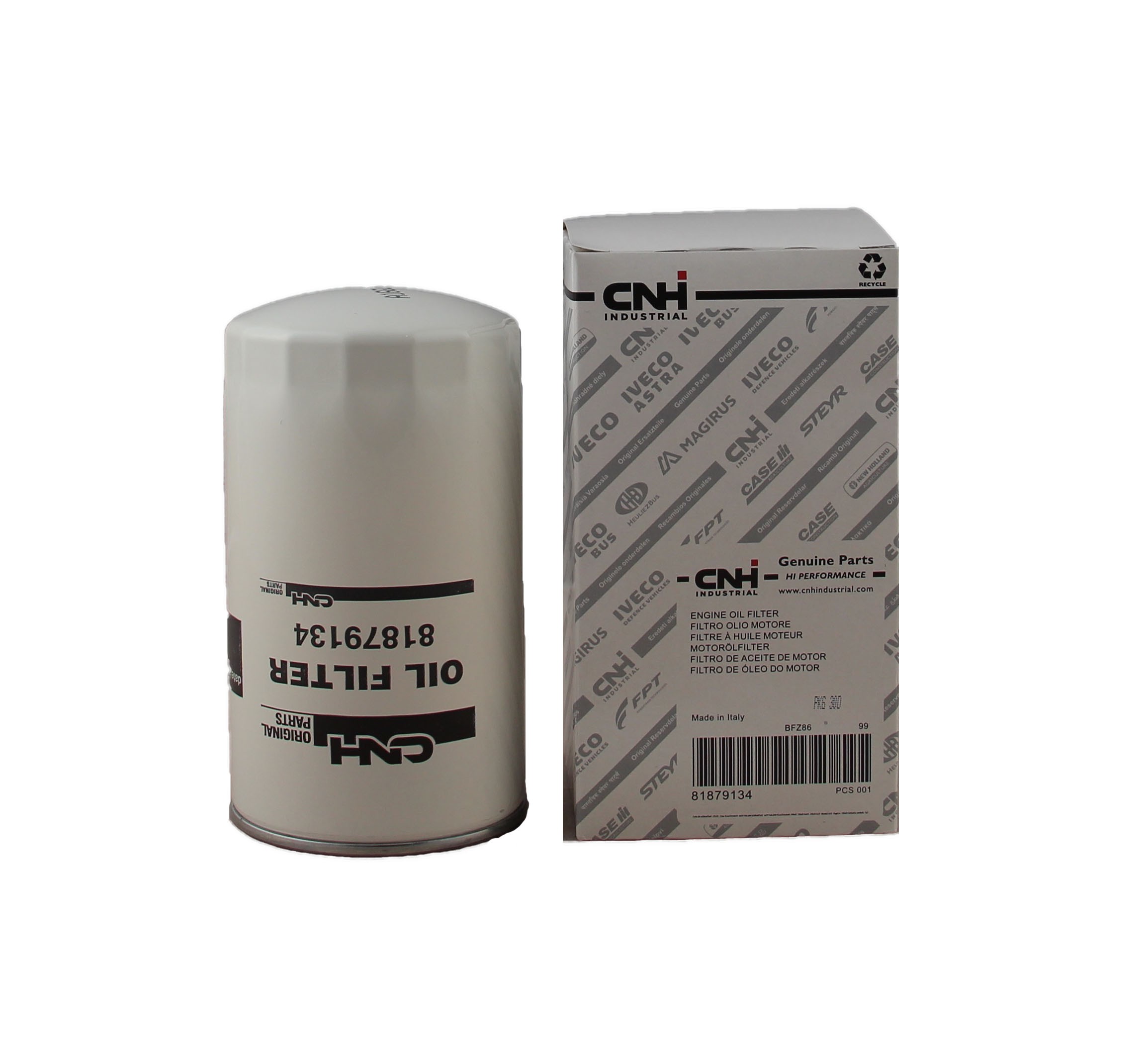 FILTRO OLIO MOTORE CNH cod 81879134