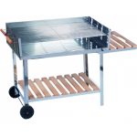 BBQ con trolley