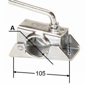 Morsetto di fissaggio regolabile Ø48MM AMA