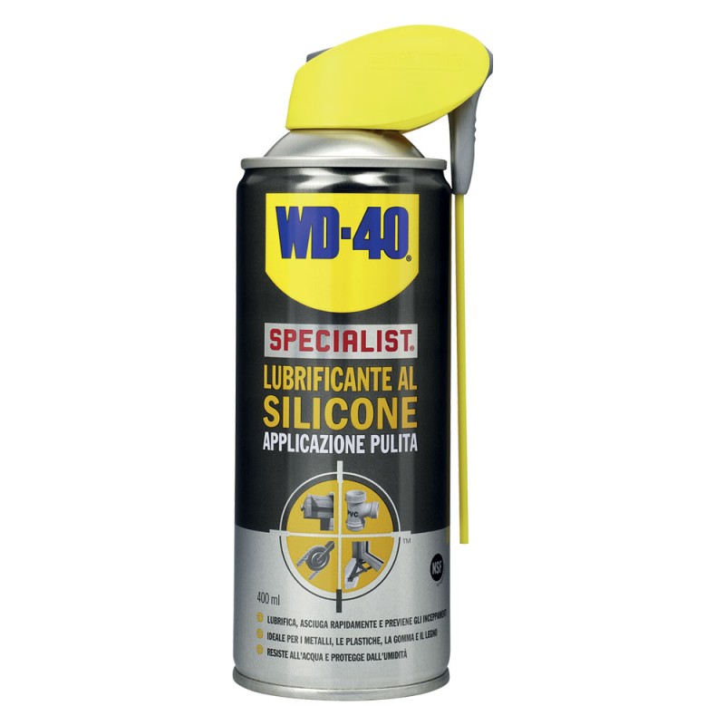 Spray lubrificante al silicone 400ml WD40