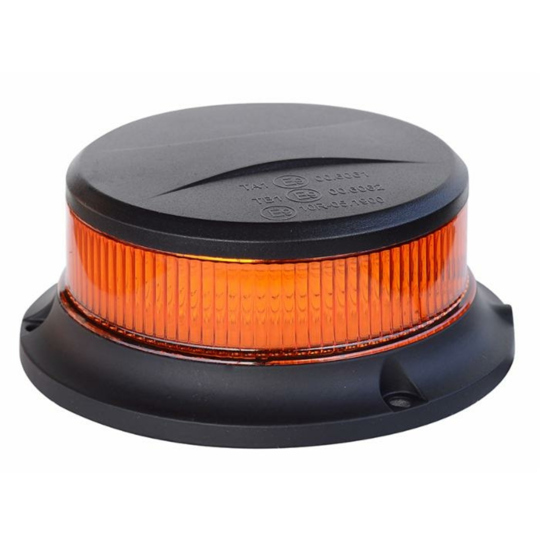 Lampeggiante 18 LED 12-24V base piana 63120 AMA