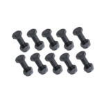 Kit busta 10 pz vite+dado+rondella 10X30 per zappetta
