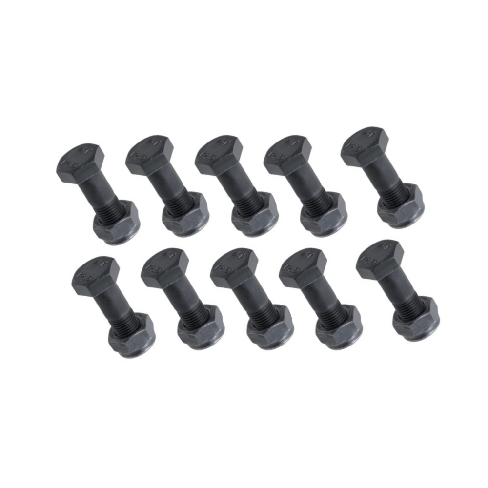 Kit busta 10 pz vite+dado+rondella 10X30 per zappetta