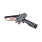 DATI TECNICI DEL SEGHETTO ELETTRICO MINI SG Motore brushless / Brushless Motor: 16,8 V Dimensione taglio / Max Cutting dyam: 120 mm Lunghezza barra / Bar lenght: 150 mm – 5” Potenza / power: 450 W Peso / Net weight: 1050 gr. + 320 gr. (Batt.) 2 Batterie / 2 Batteries: Ioni/Litio 16,8 V – 4,5 Ah Tempo di ricarica / Charging Time: ca. 150 min. a batteria